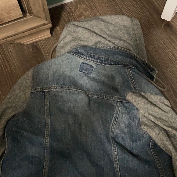 American eagle sweater Jean jacket - Picture 3 of 4